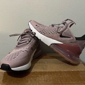 Nike Air Max 270 Women's Sneakers in Mauve and Black